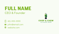 Eco Broom Cleaning Business Card Image Preview