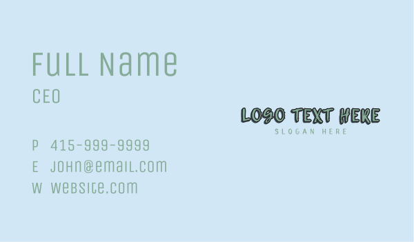 Rustic Enterprise Wordmark Business Card Design Image Preview