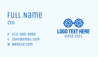 Film Reel Eyeglass Business Card Image Preview