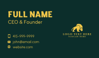 Gold Lion Mane  Business Card Preview