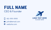 Fast Jet Plane Business Card Image Preview