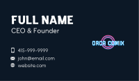Generic Cyber Letter Business Card Image Preview