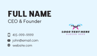 Flying Drone Videography Business Card Image Preview