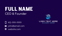 Artificial Intelligence Head Business Card Preview