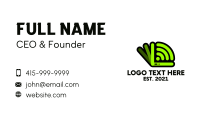 Laptop Wi-Fi Connection  Business Card Image Preview