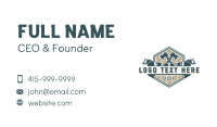 Lumberjack Axe Handsaw Business Card Preview