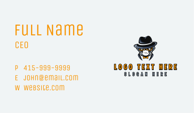 Monkey Fashion Apparel Business Card Image Preview