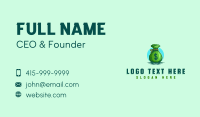 Money Dollar Sack Business Card Design