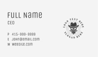 Skull Hat Apparel Business Card Image Preview