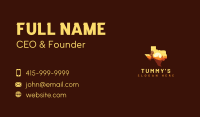 Texas Desert Map Business Card Image Preview