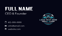 Builder Hammer Carpentry Business Card Image Preview