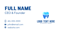 Blue Dentistry Clinic Business Card Design