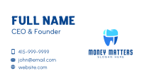 Blue Dentistry Clinic Business Card Image Preview