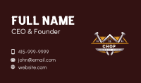 Construction Nail Builder Business Card Image Preview
