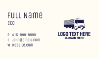 Express Truck Delivery Business Card Image Preview