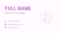 Mother Infant Child Care Business Card Preview