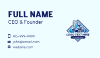 Excavator Digger Heavy Equipment Business Card Preview