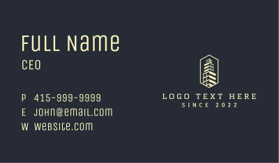 Building Tower Structure Business Card Image Preview