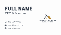 House Construction Hammer Business Card Image Preview