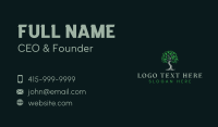 Natural Eco Tree Business Card Preview