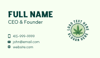 Medical Organic Leaf Business Card Image Preview