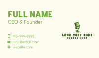 Money Mascot Finance Business Card Design