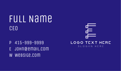 Electronics Software Tech Business Card Image Preview