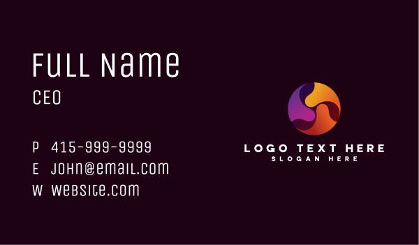 Creative Startup Business Business Card Design Image Preview