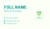 Community Garden Planting Business Card Image Preview