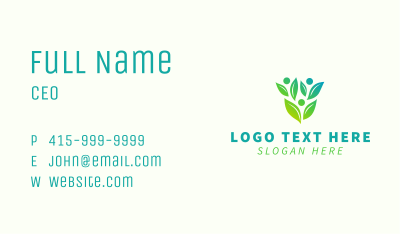 Community Garden Planting Business Card Image Preview