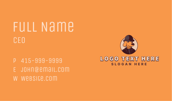 Dog Clothing Apparel Business Card Design Image Preview