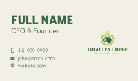 Wreath Home Landscaping Business Card Preview