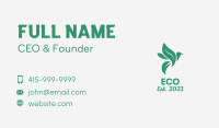 Eco Nature Bird  Business Card Image Preview