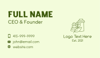 Essential Oil Massage  Business Card Image Preview