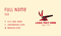 Flying Gaming Cannon Business Card Image Preview