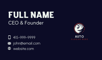Patriotic Eagle Aviary Business Card Image Preview