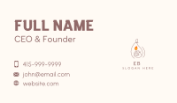 Candlelight Wellness Spa Business Card Image Preview