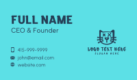 Cat Vandal Graffiti Business Card Preview