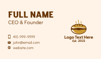 Coffee Bread Pastry  Business Card Image Preview