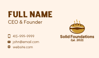 Coffee Bread Pastry  Business Card Image Preview
