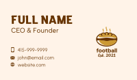 Coffee Bread Pastry  Business Card Image Preview