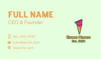 Watermelon Ice Cream  Business Card Image Preview