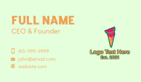 Watermelon Ice Cream  Business Card Preview