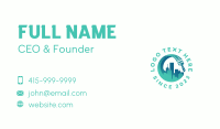 City Building Paint Brush Business Card Image Preview