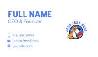 Pet Dog Training Business Card Image Preview