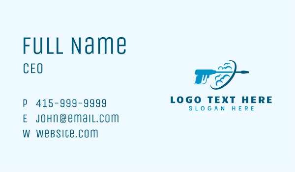 Pressure Washing Suds Business Card Design Image Preview