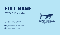 Blue Whale Calf Business Card Image Preview