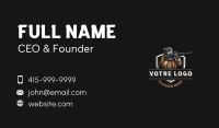 Soldier Military Rifle Business Card Image Preview