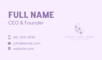 Moon Flower Florist Business Card Image Preview