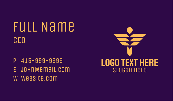 Golden Sword Gaming Business Card Design Image Preview